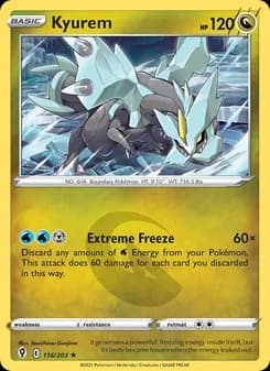 Kyurem — Evolving Skies — Holo Rare