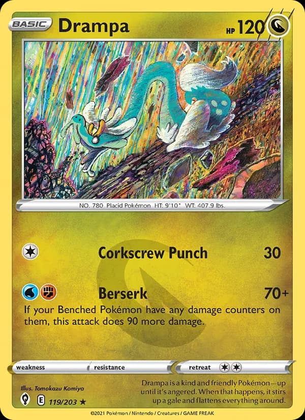 Drampa — Evolving Skies, Rare