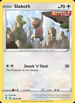 Slakoth — Evolving Skies — Common