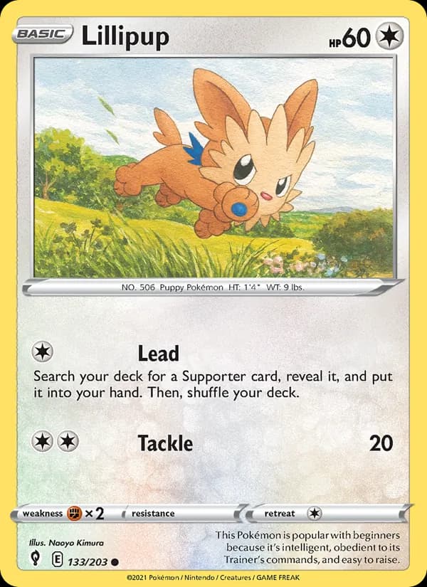 Lillipup — Evolving Skies, Common