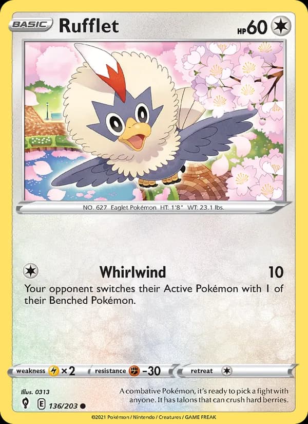 Rufflet — Evolving Skies, Common