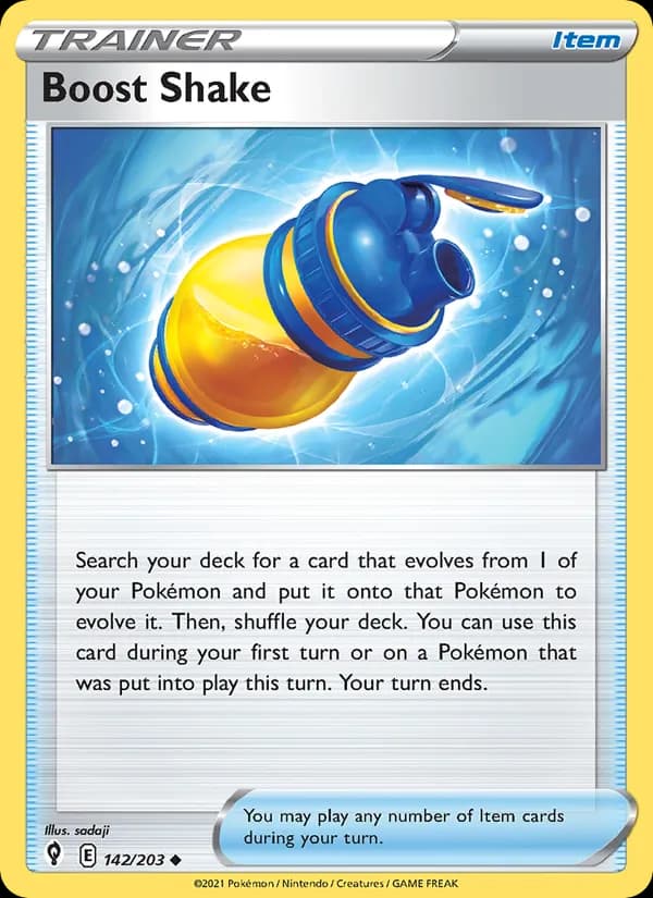 Boost Shake — Evolving Skies, Uncommon