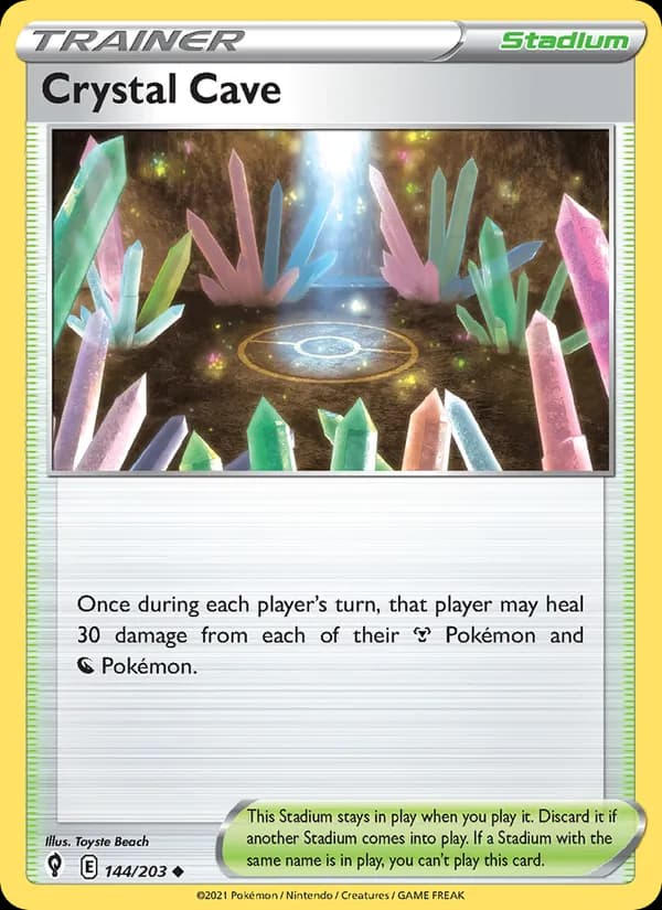 Crystal Cave — Evolving Skies, Uncommon