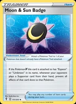 Moon & Sun Badge — Evolving Skies — Uncommon