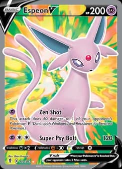 Espeon V — Evolving Skies — Ultra Rare
