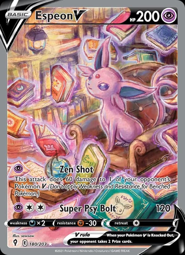 Espeon V — Evolving Skies, Ultra Rare