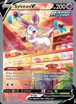 Sylveon V — Evolving Skies — Ultra Rare