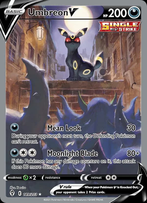 Umbreon V — Evolving Skies, Ultra Rare