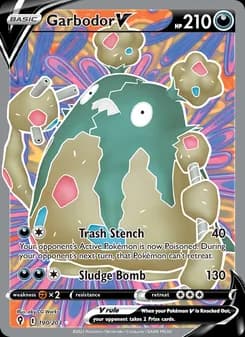 Garbodor V — Evolving Skies — Ultra Rare