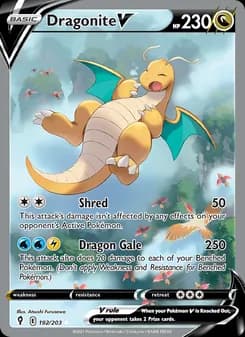 Dragonite V — Evolving Skies — Ultra Rare