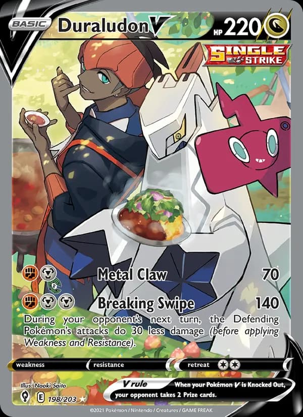 Duraludon V — Evolving Skies, Ultra Rare