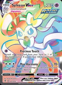 Sylveon VMAX — Evolving Skies — Secret Rare