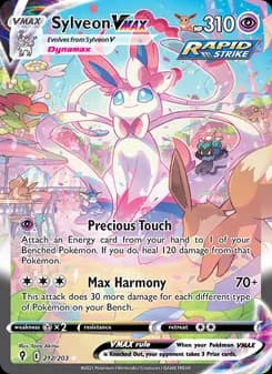 Sylveon VMAX — Evolving Skies — Secret Rare