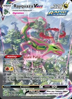 Rayquaza VMAX — Evolving Skies — Secret Rare