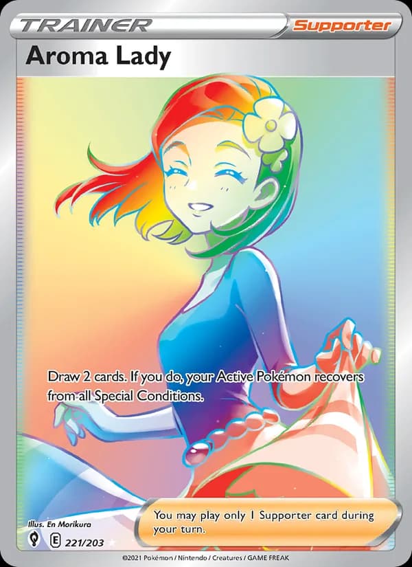 Aroma Lady — Evolving Skies, Secret Rare