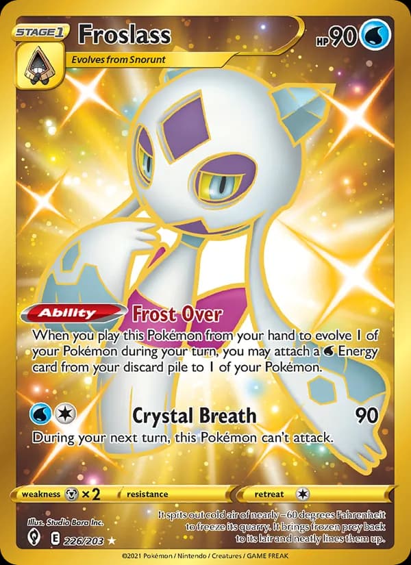 Froslass — Evolving Skies, Secret Rare