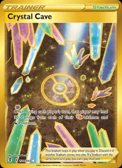 Crystal Cave — Evolving Skies — Secret Rare
