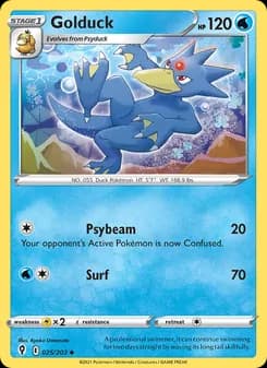 Golduck — Evolving Skies — Uncommon