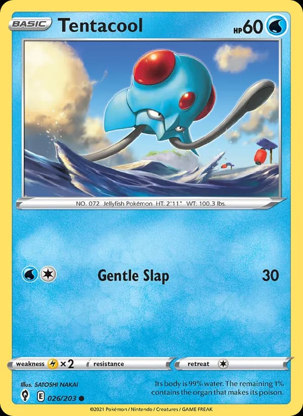 Tentacool — Evolving Skies, Common