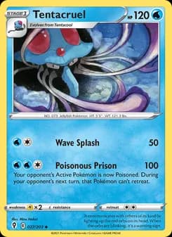 Tentacruel — Evolving Skies — Uncommon