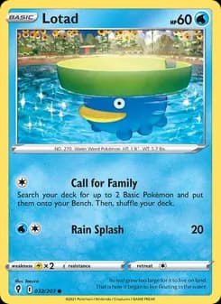 Lotad — Evolving Skies — Common