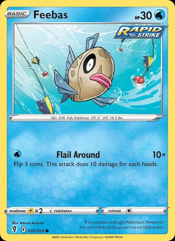 Feebas — Evolving Skies, Common