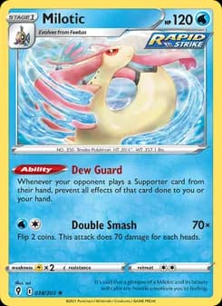 Milotic — Evolving Skies — Rare