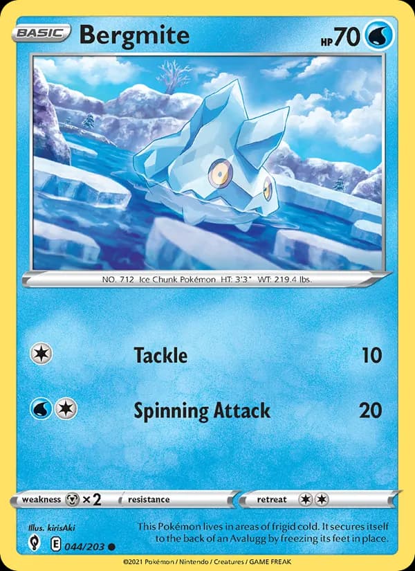 Bergmite — Evolving Skies, Common