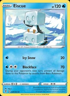 Eiscue — Evolving Skies — Uncommon