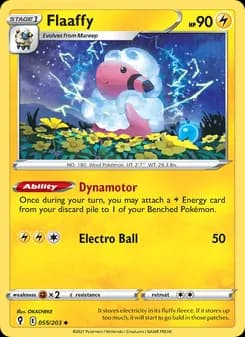 Flaaffy — Evolving Skies — Uncommon