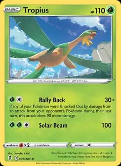 Tropius — Evolving Skies — Rare