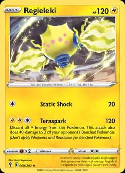 Regieleki — Evolving Skies — Holo Rare