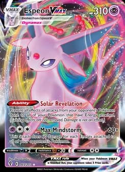 Espeon VMAX — Evolving Skies — Holo Rare VMAX