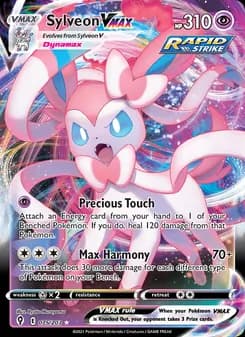 Sylveon VMAX — Evolving Skies — Holo Rare VMAX