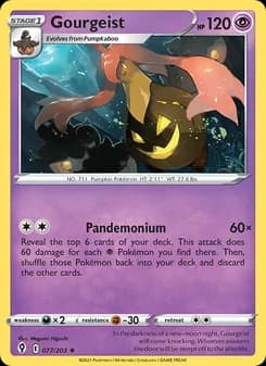 Gourgeist — Evolving Skies — Rare