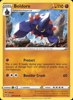 Boldore — Evolving Skies — Uncommon
