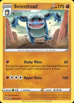 Seismitoad — Evolving Skies — Rare