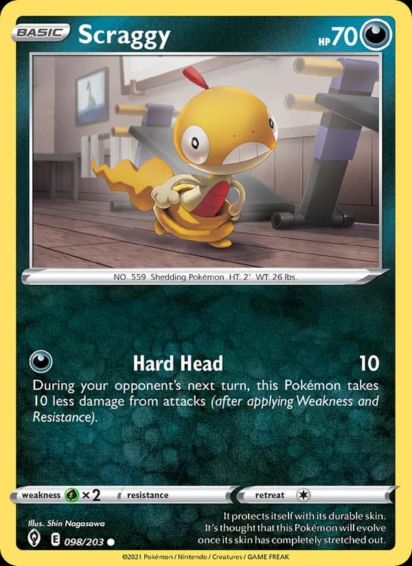 Scraggy — Evolving Skies, Common