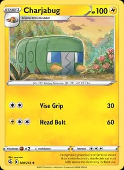 Charjabug — Fusion Strike — Uncommon