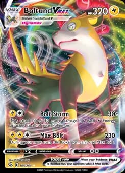 Boltund VMAX — Fusion Strike — Holo Rare VMAX