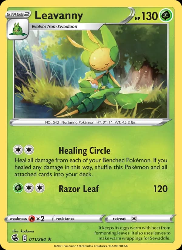 Leavanny — Fusion Strike, Rare