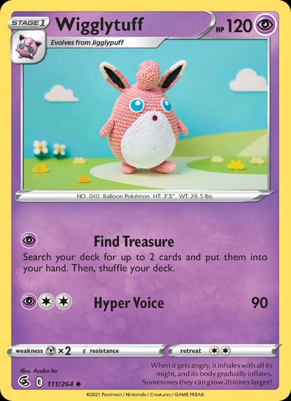 Wigglytuff — Fusion Strike, Uncommon