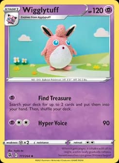 Wigglytuff — Fusion Strike — Uncommon