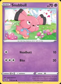 Snubbull — Fusion Strike — Common
