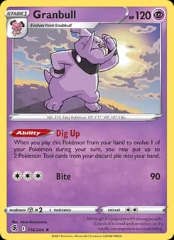 Granbull — Fusion Strike — Rare
