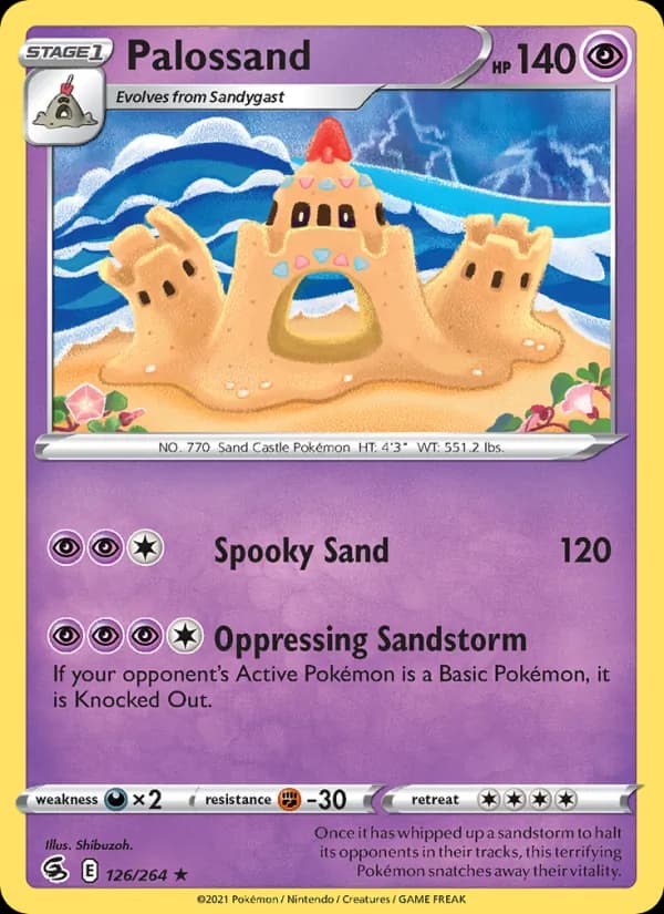 Palossand — Fusion Strike, Rare