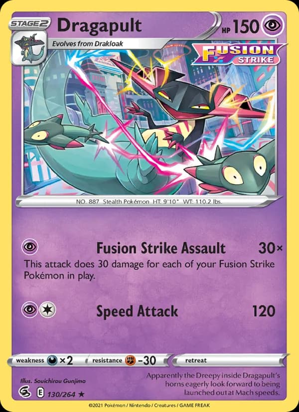 Dragapult — Fusion Strike, Holo Rare