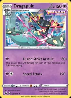 Dragapult — Fusion Strike — Holo Rare