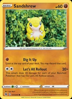 Sandshrew — Fusion Strike — Common
