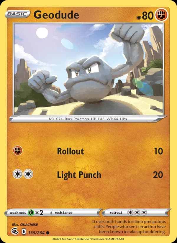 Geodude — Fusion Strike, Common